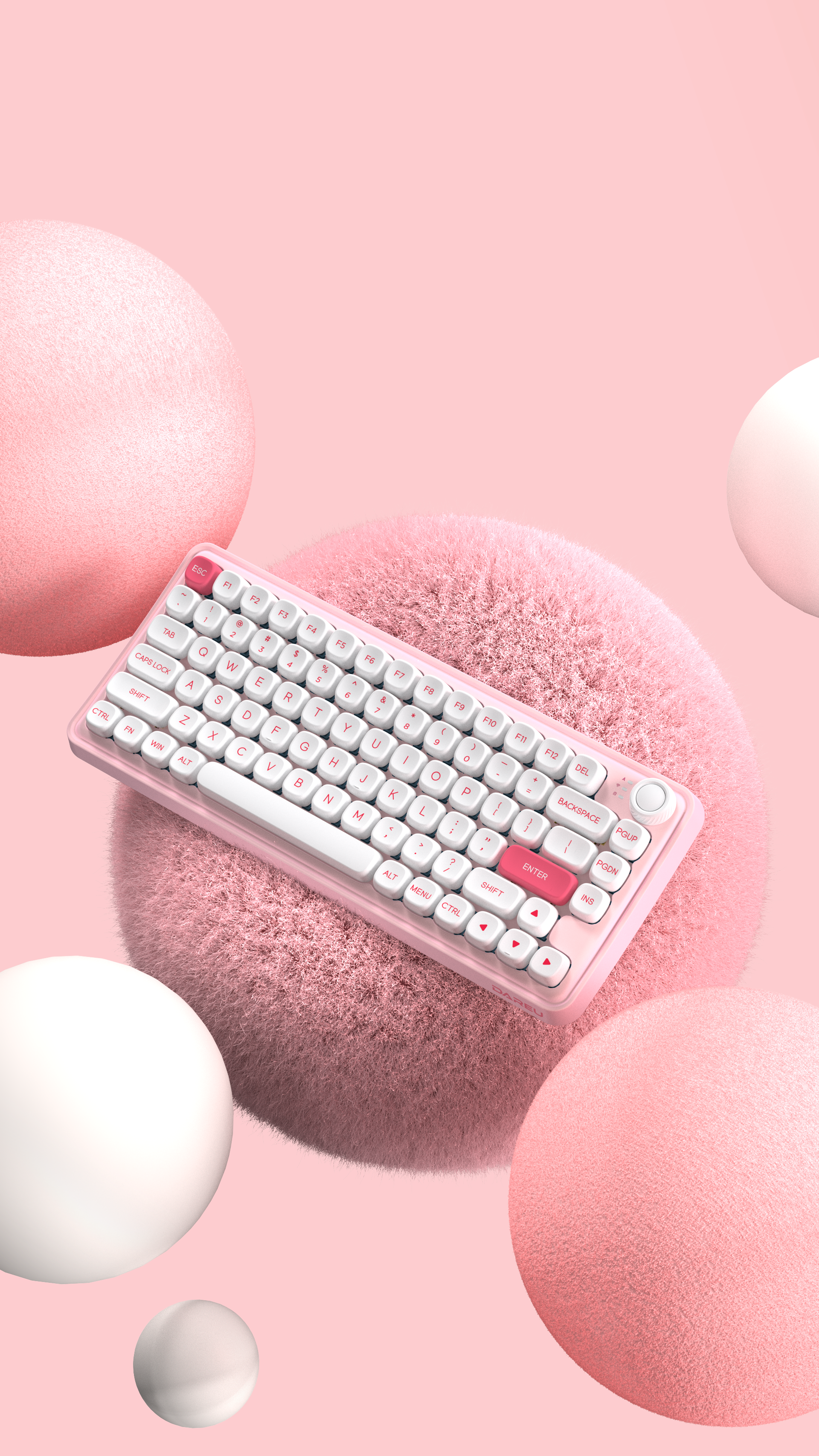 Daryou，Small sugar keyboard，Mechanical keyboard，Office keyboard，wireless keyboard，Bluetooth Keyboard，