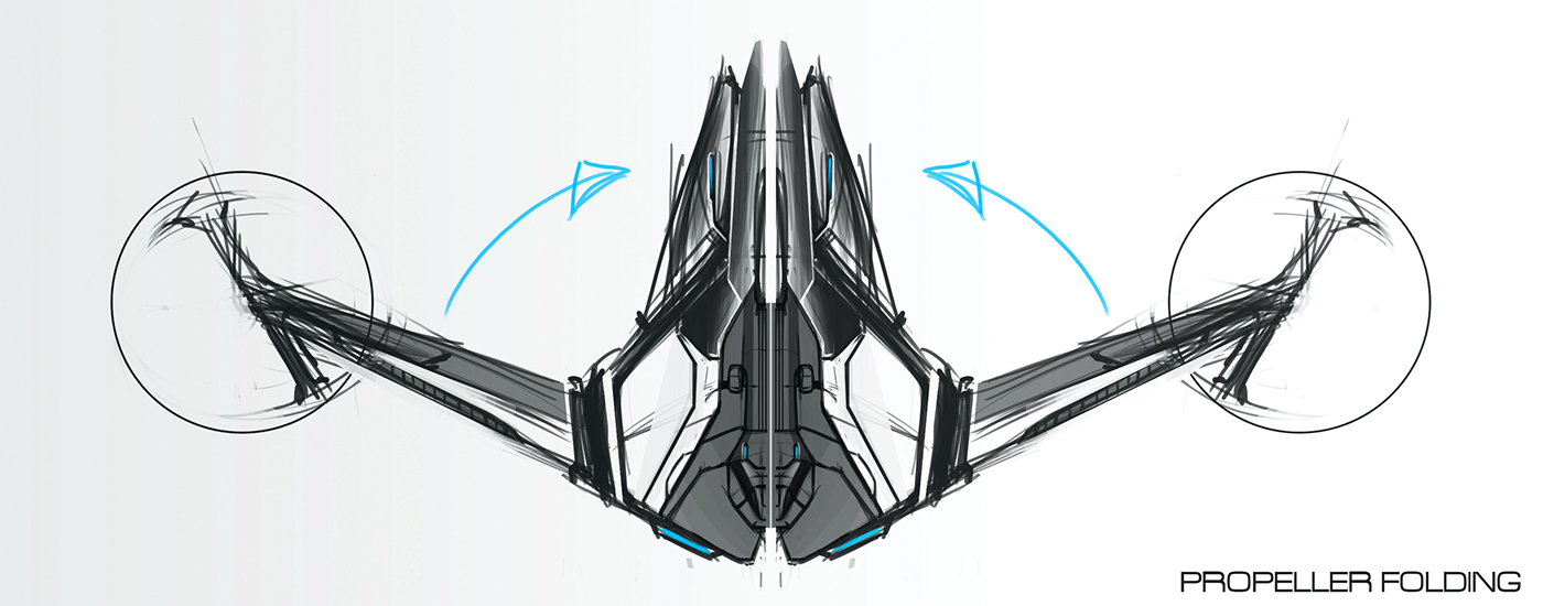 Cool，Technique expression，Hand drawn industrial design，wacom ，