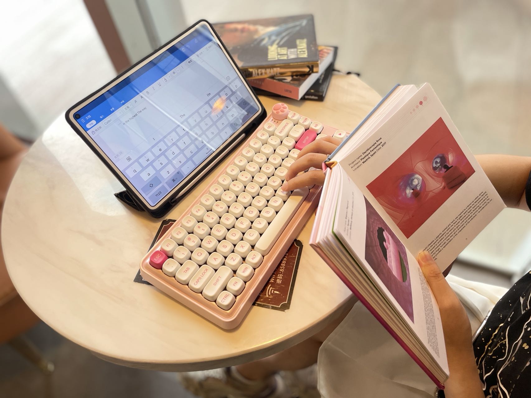 Daryou，Small sugar keyboard，Mechanical keyboard，Office keyboard，wireless keyboard，Bluetooth Keyboard，