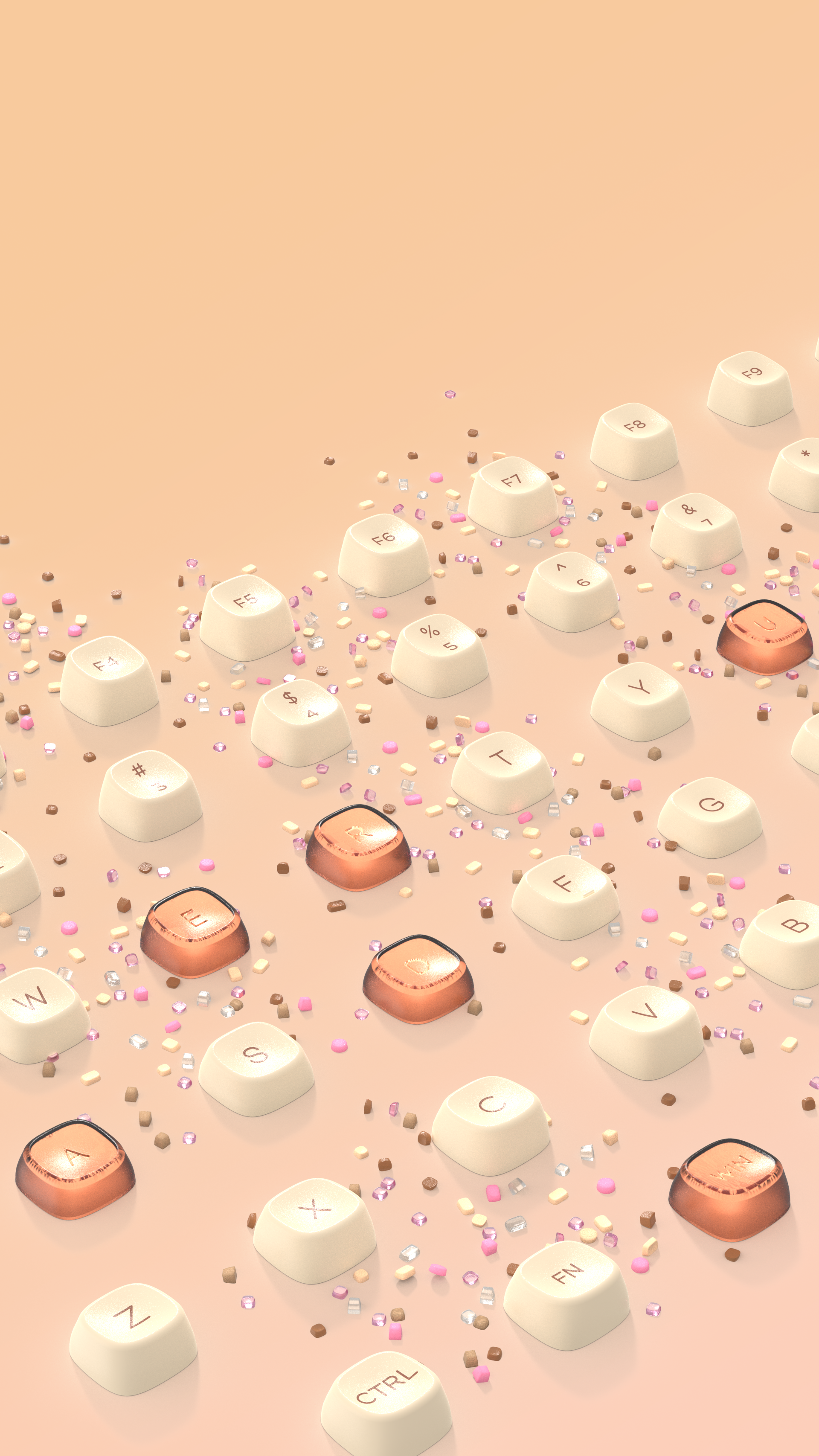 Daryou，Small sugar keyboard，Mechanical keyboard，Office keyboard，wireless keyboard，Bluetooth Keyboard，