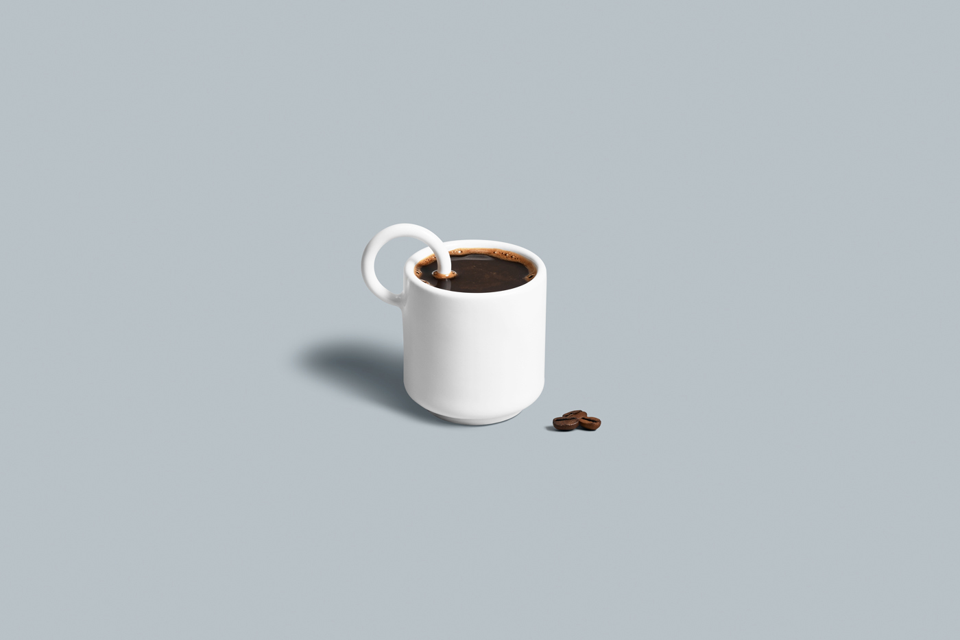 Looking for Espresso，coffee cup，Simplicity，out of the ordinary，