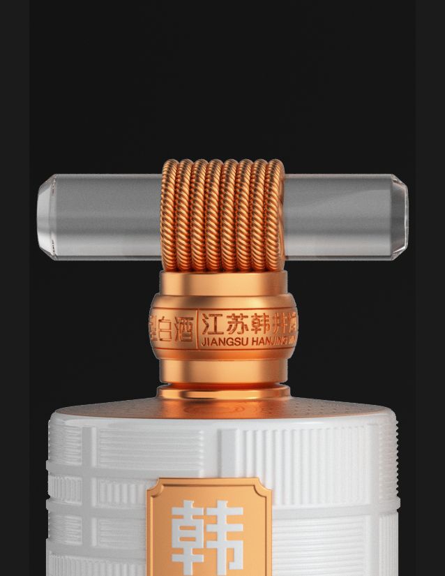 Baijiu，Product packaging design，Illustration design，