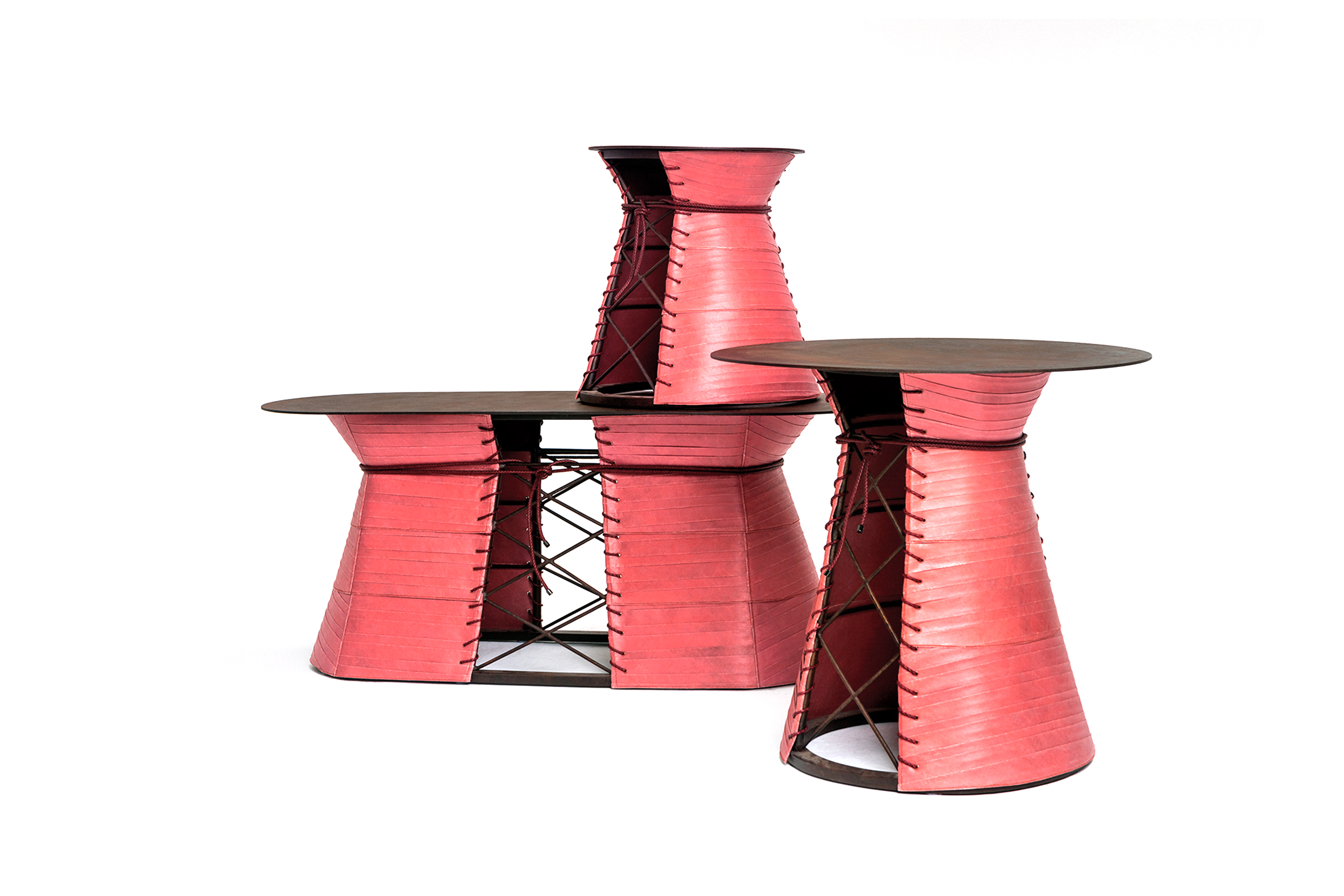 Mingdu Design，warrior，Paper furniture，a helmet and armor，Liang Chen，Iron art，Shenzhen Design Week，