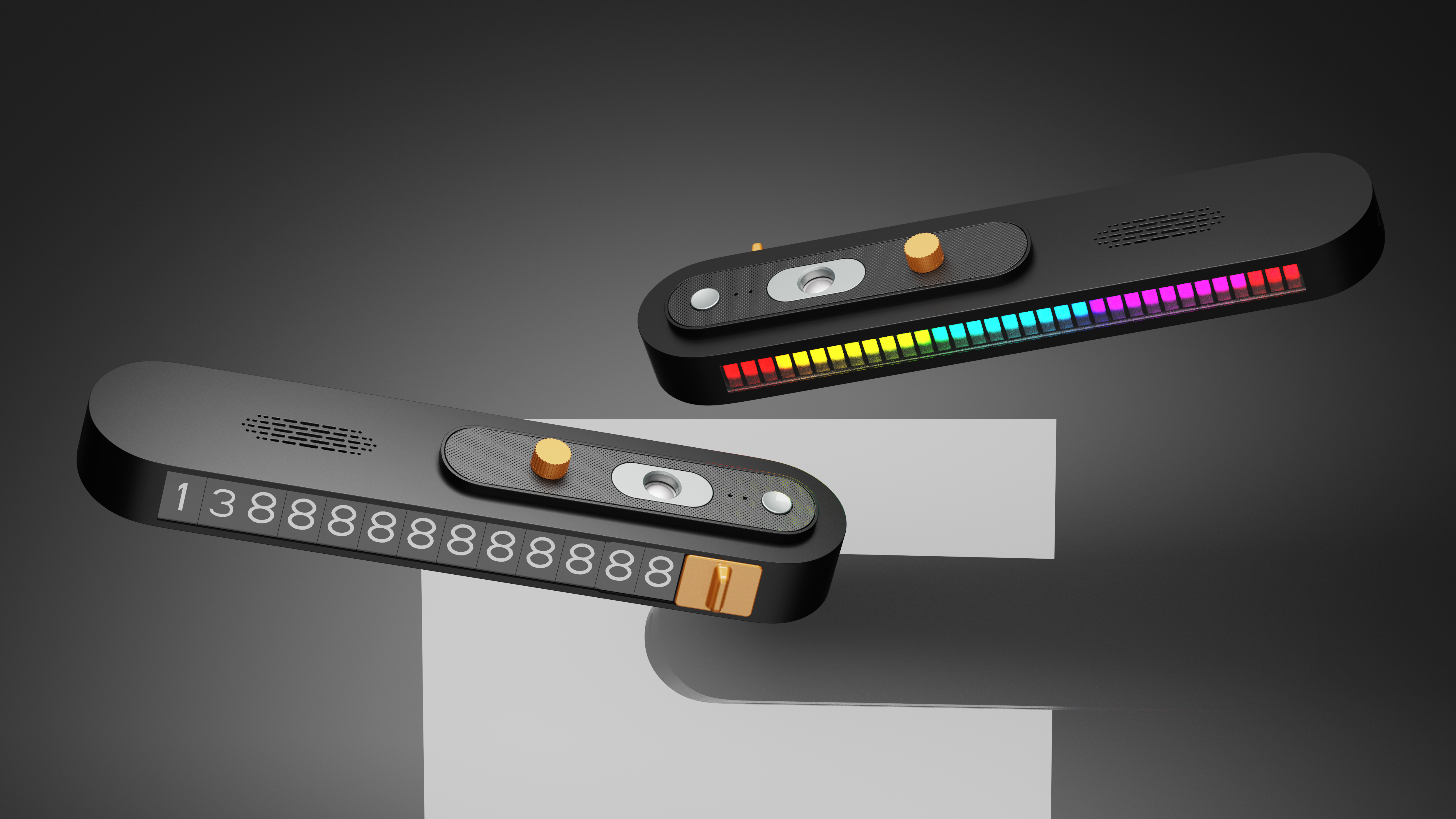 automobile，Aromatherapy，Number plate，Smart number plate，Parking sign，Appearance design，Simple design，