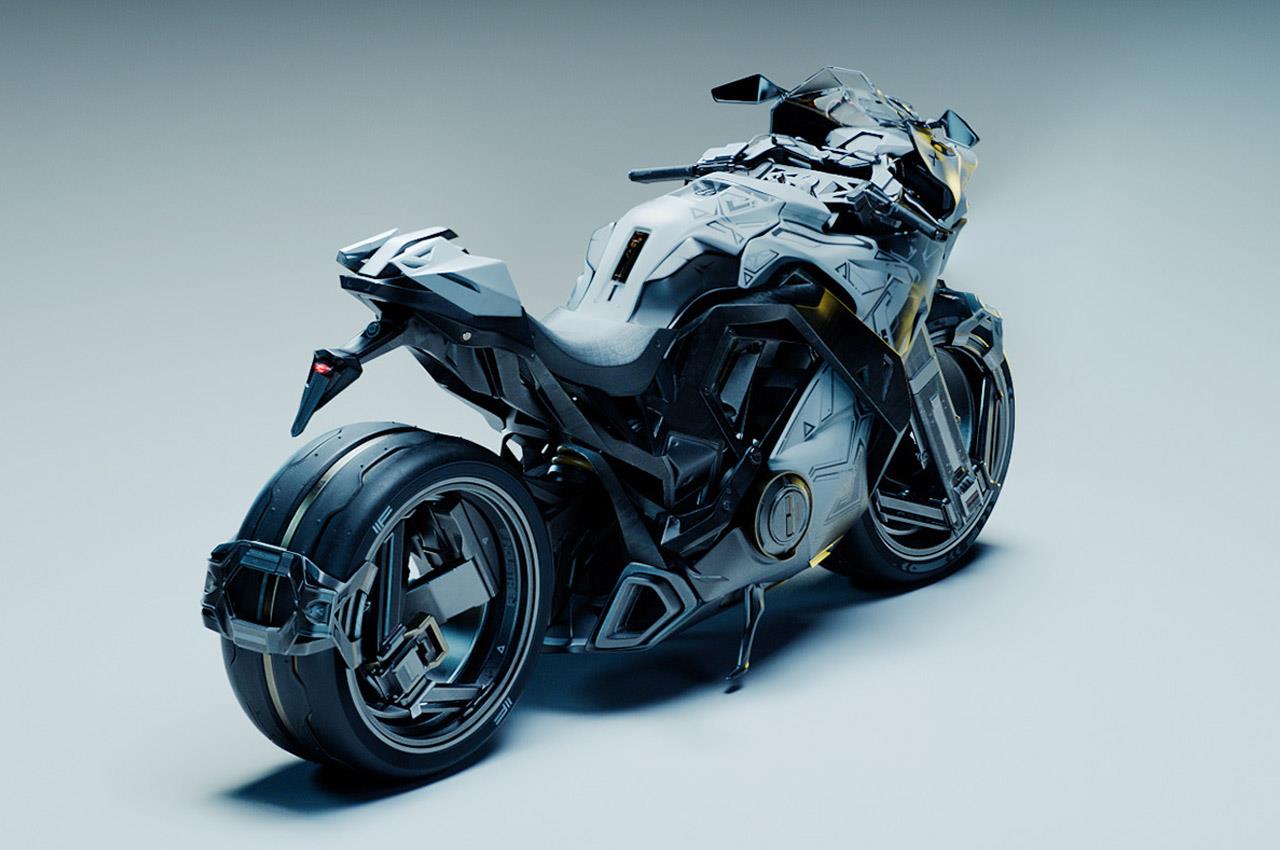 motorcycle，Appearance design，conceptual design，XSCI1，