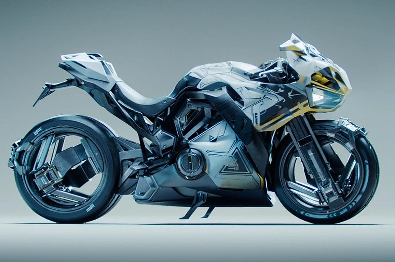 motorcycle，Appearance design，conceptual design，XSCI1，