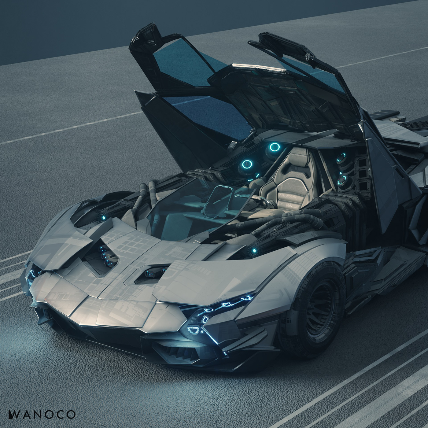 conceptual design，Super car，product design，Cool，