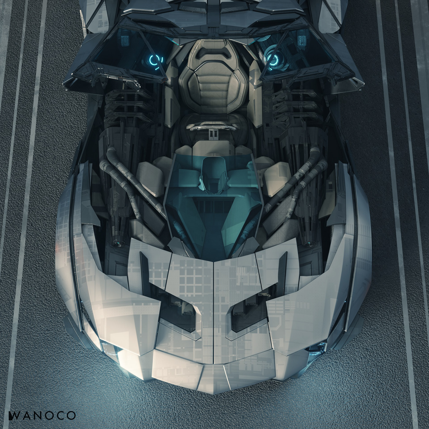 conceptual design，Super car，product design，Cool，