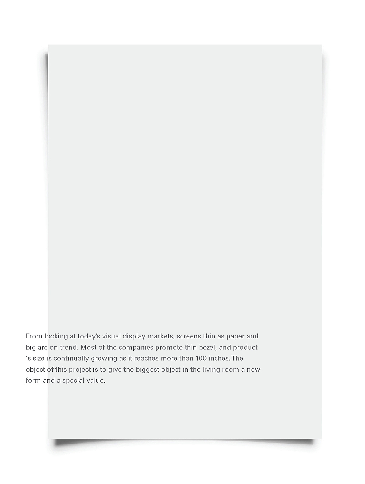 Television，Samsung，product design，Architectural concept，