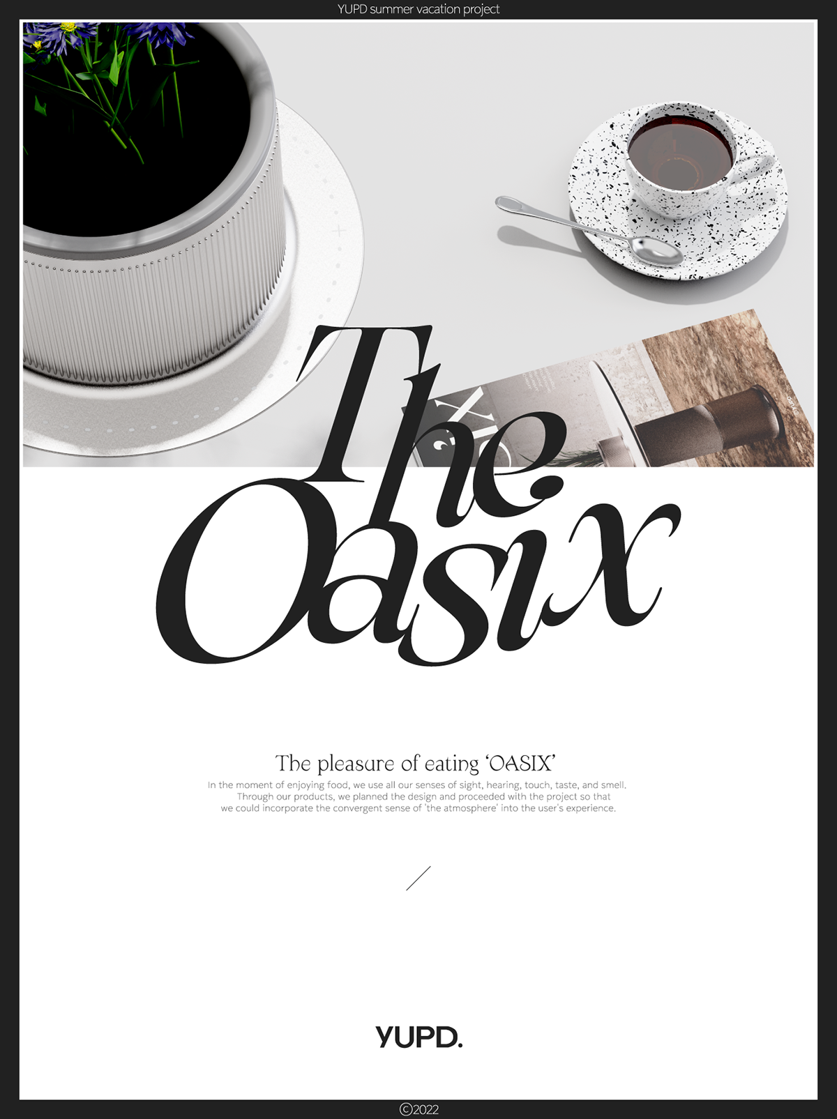 OASIX，Design，round table，Enjoy time，