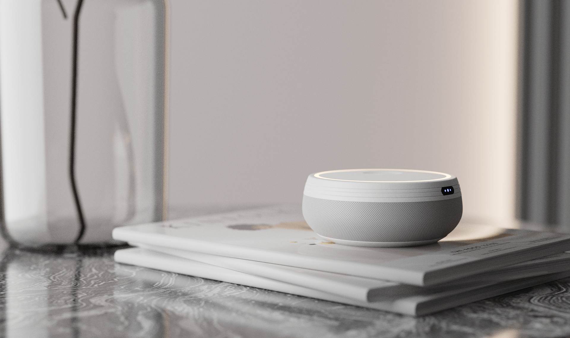 Luca Persico，Flicker，Stroboscopic stimulation，product design，Meditation speaker，