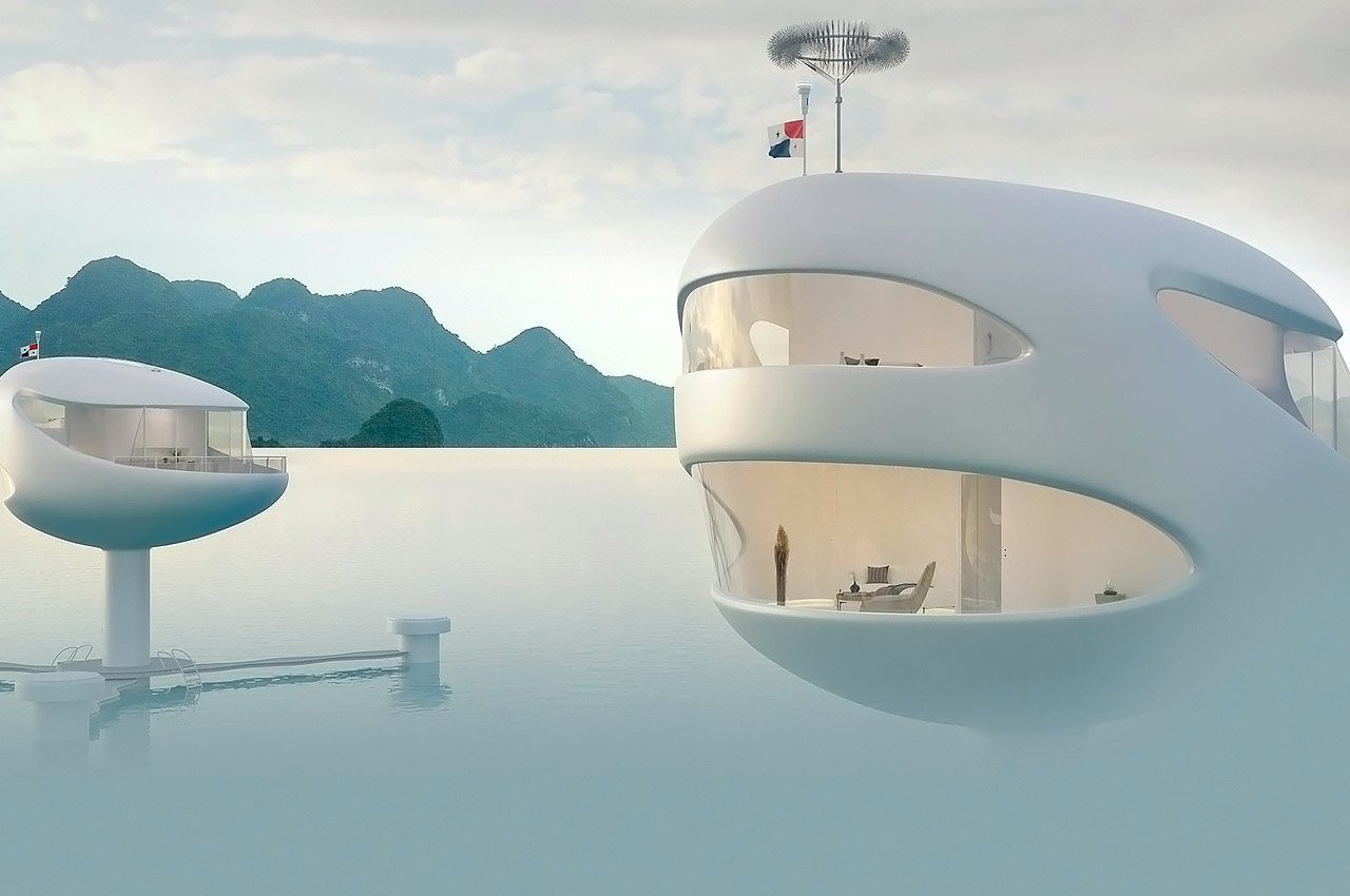 Ocean Builders，Ecological restoration of floating houses，Architectural design，Intelligent residence，environment protection，SeaPod，GreenPod，EcoPod，