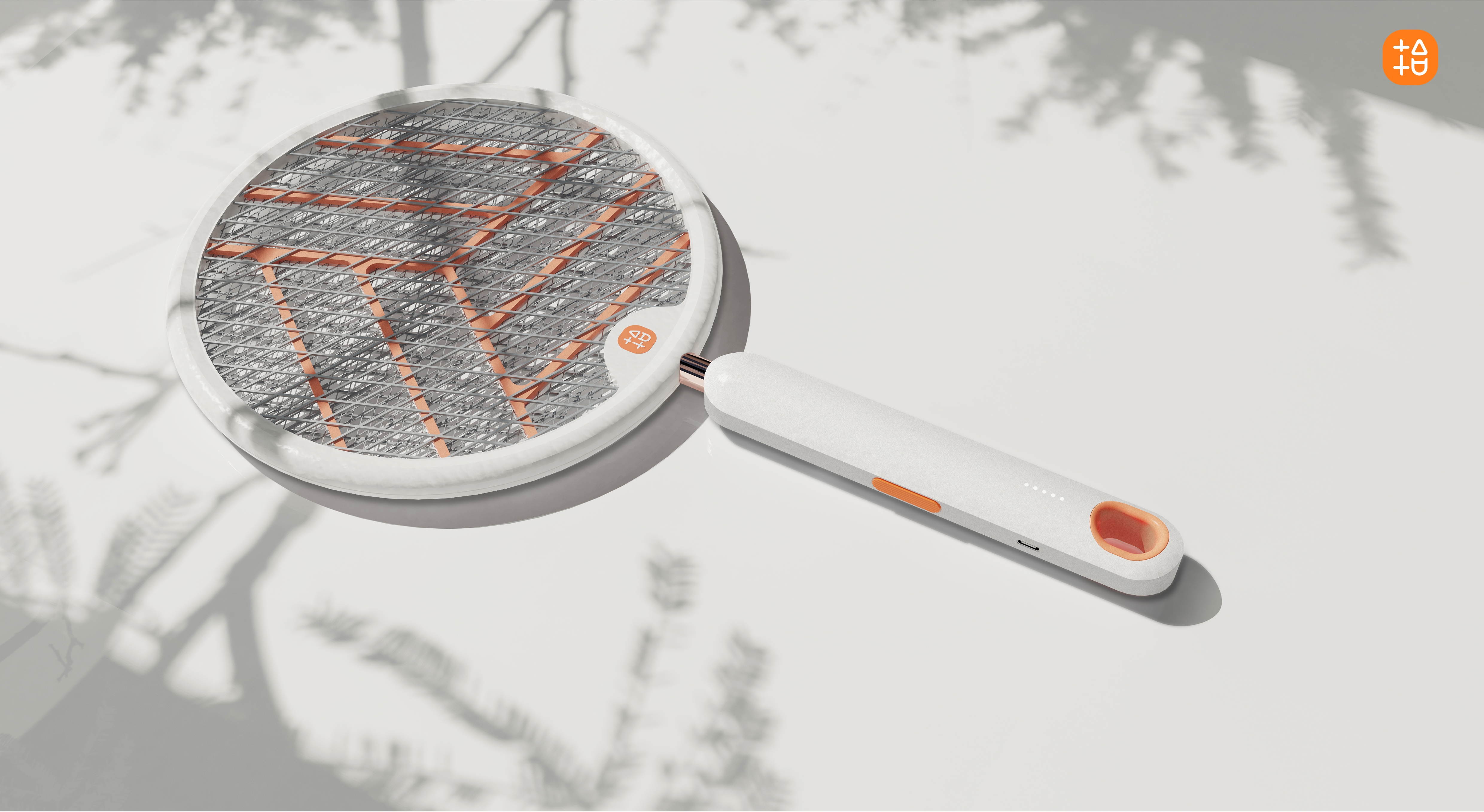 Design of mosquito killing swatter，Mosquito swatter，product design，