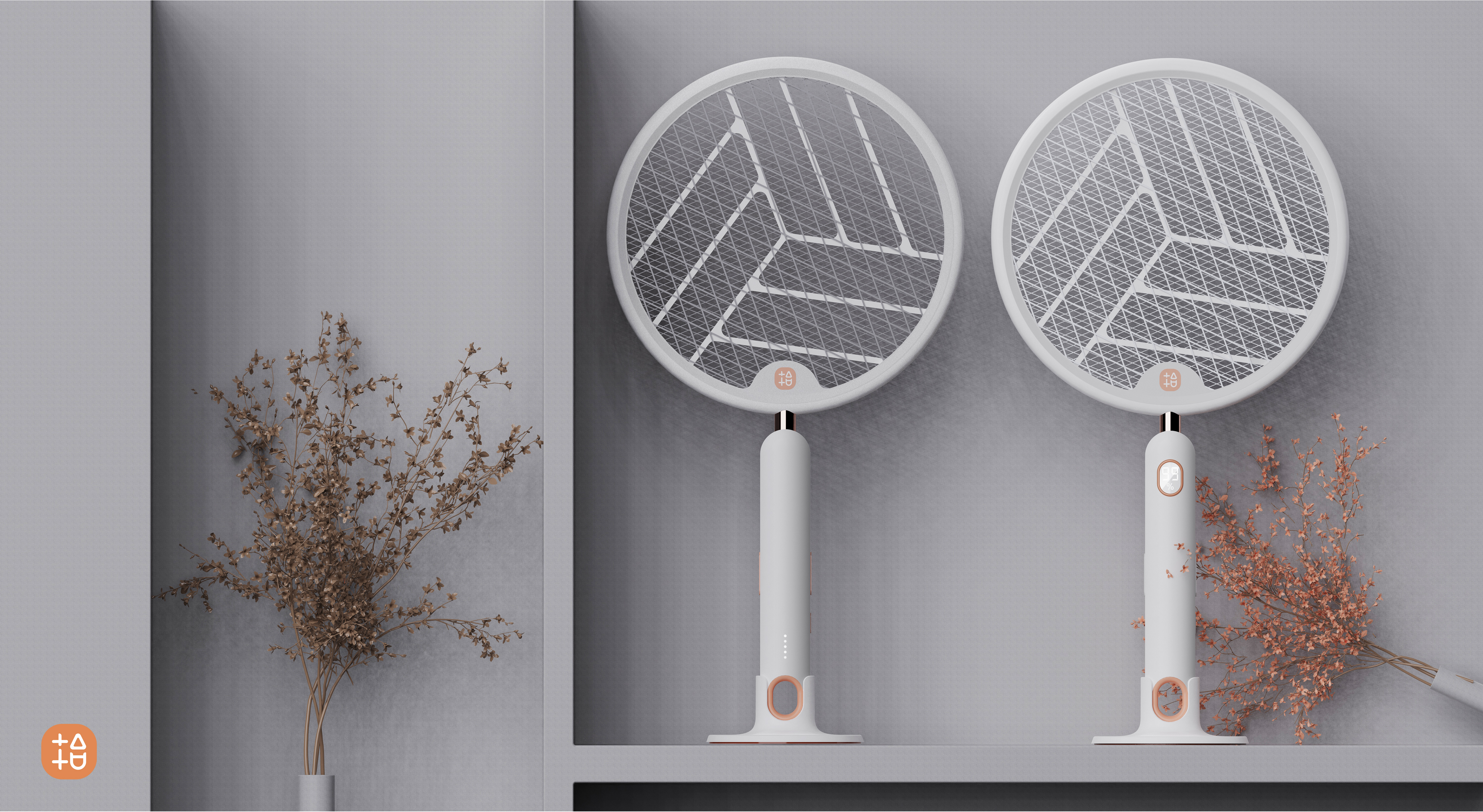Design of mosquito killing swatter，Mosquito swatter，product design，