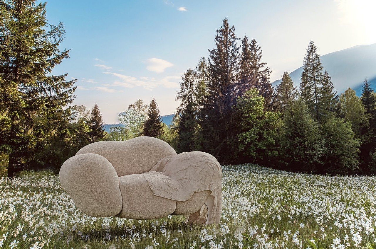 Mark Mitchell，cloud，Suspension sofa，