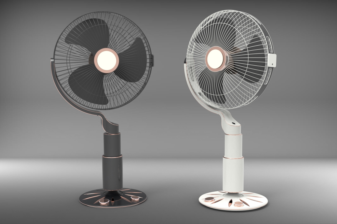 BLAZO，product design，360 degree rotation up and down，Rechargeable battery，Scalable，Multifunctional design，Save space，