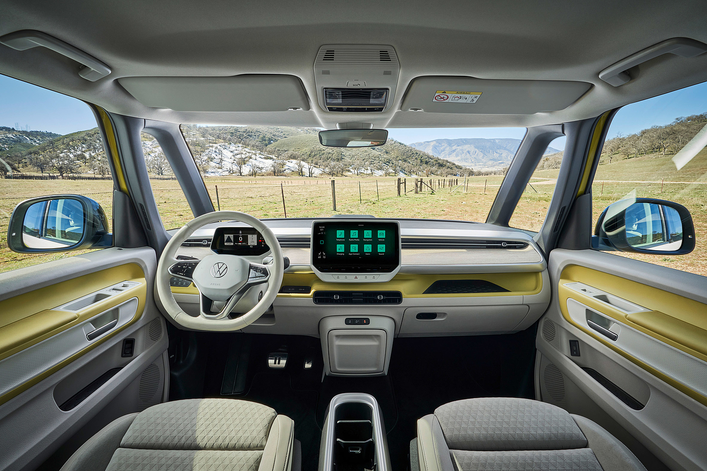 Volkswagen，ID Buzz van，electric vehicle，T1 Transporter，Recycled materials，Variable space，