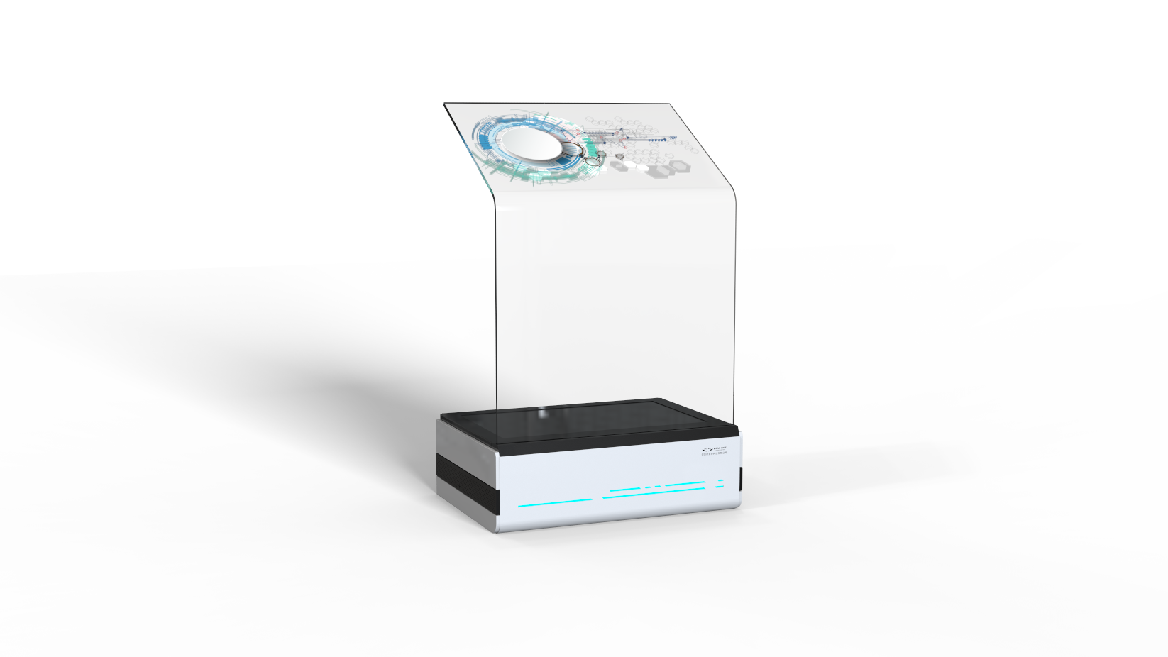 OLED，Transparent all-in-one machine，Transparent volley all-in-one machine，Flying screen interaction，