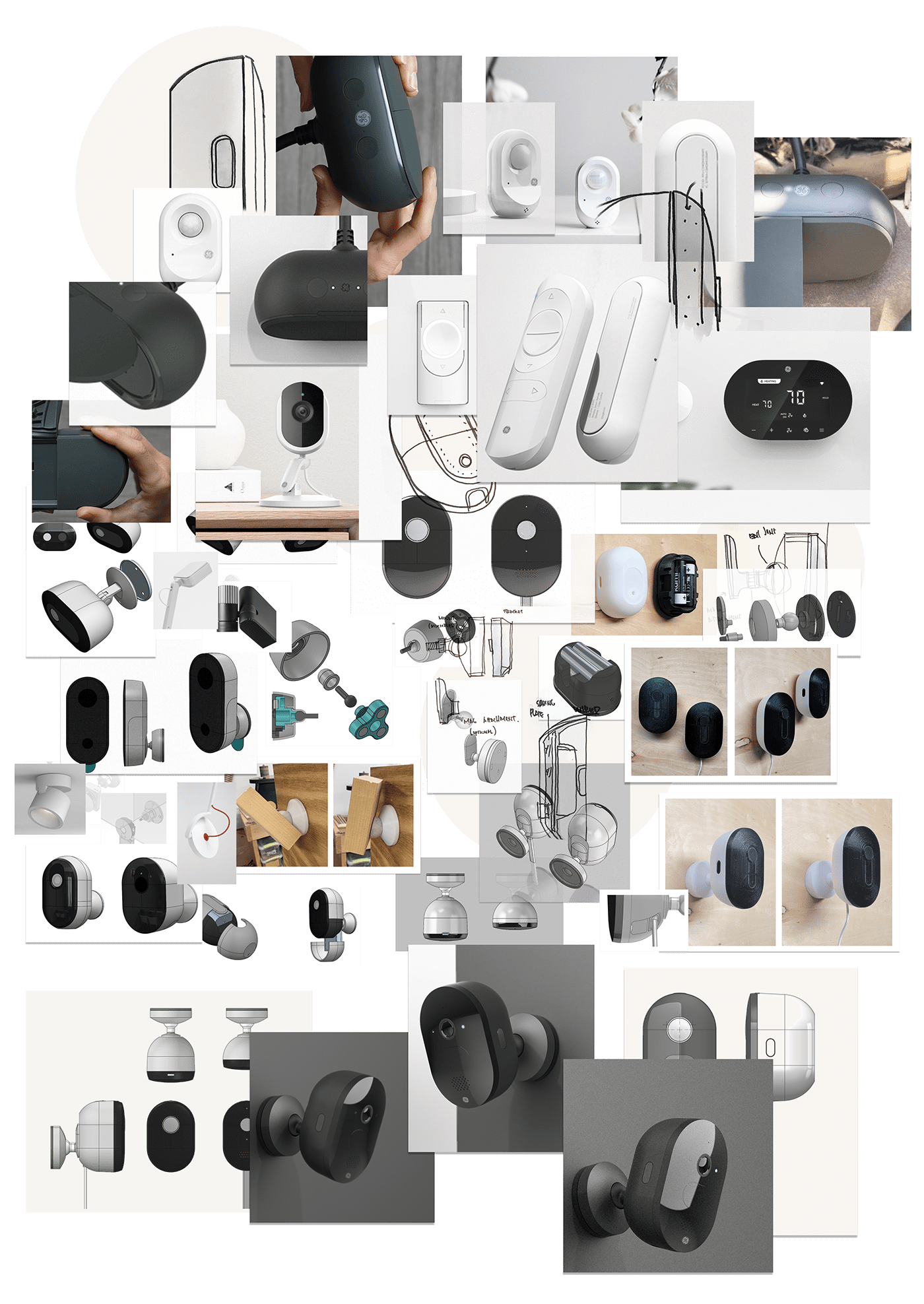 industrial design，outdoors，product design，Smart home，video camera，