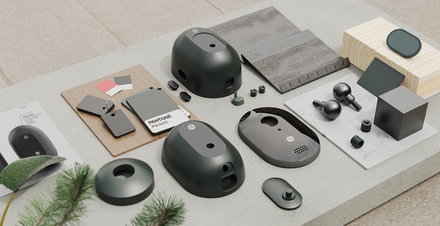 industrial design，outdoors，product design，Smart home，video camera，