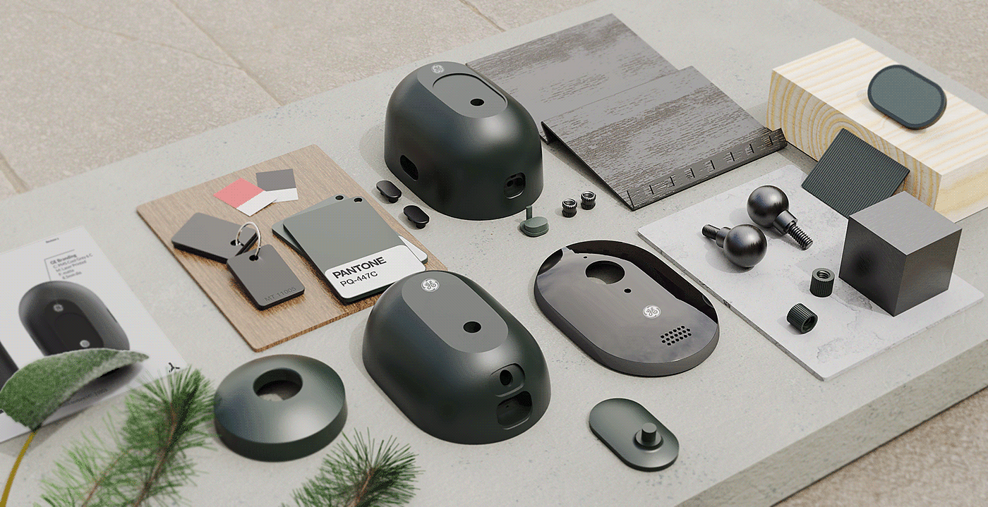 industrial design，outdoors，product design，Smart home，video camera，
