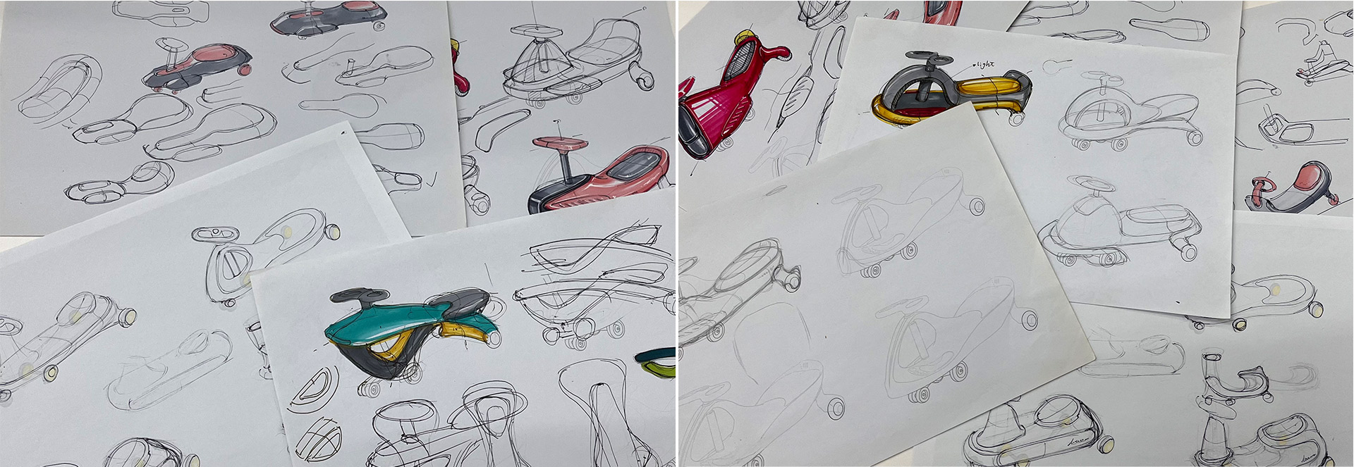 Appearance design，product design，Twist car design，