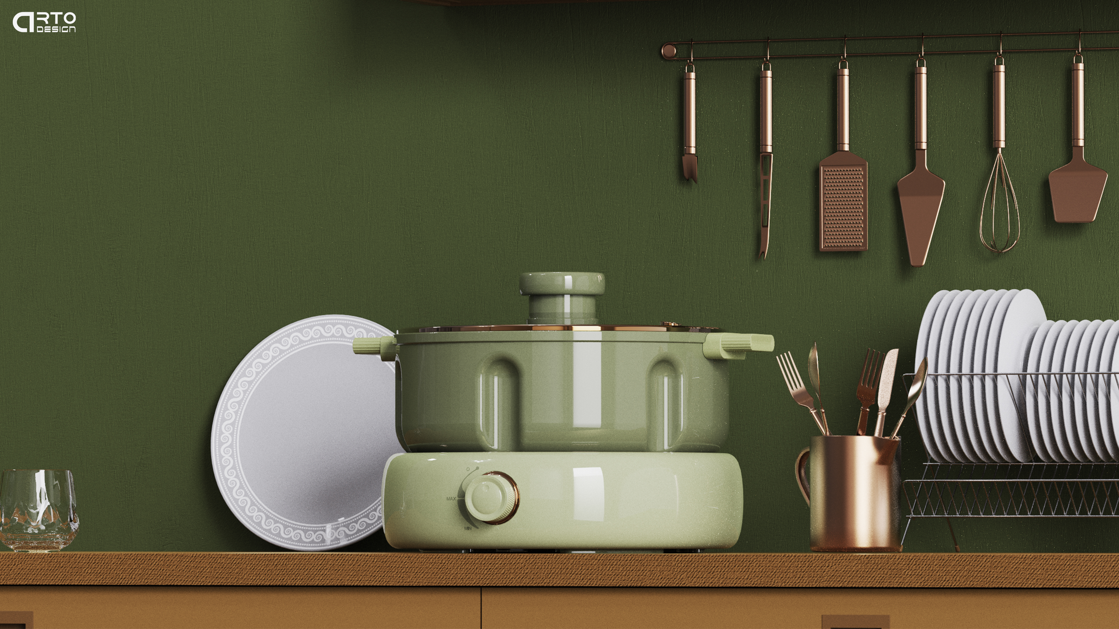 One person food，Electric Hot pot，small home appliances，Pumpkin，product design，Brand strategy，