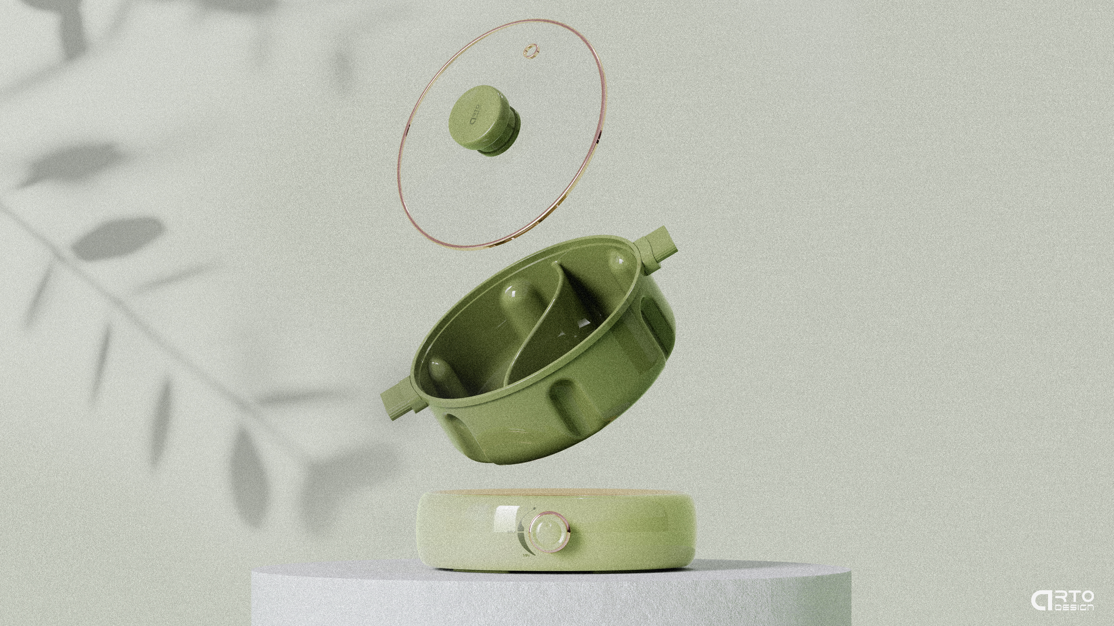 One person food，Electric Hot pot，small home appliances，Pumpkin，product design，Brand strategy，