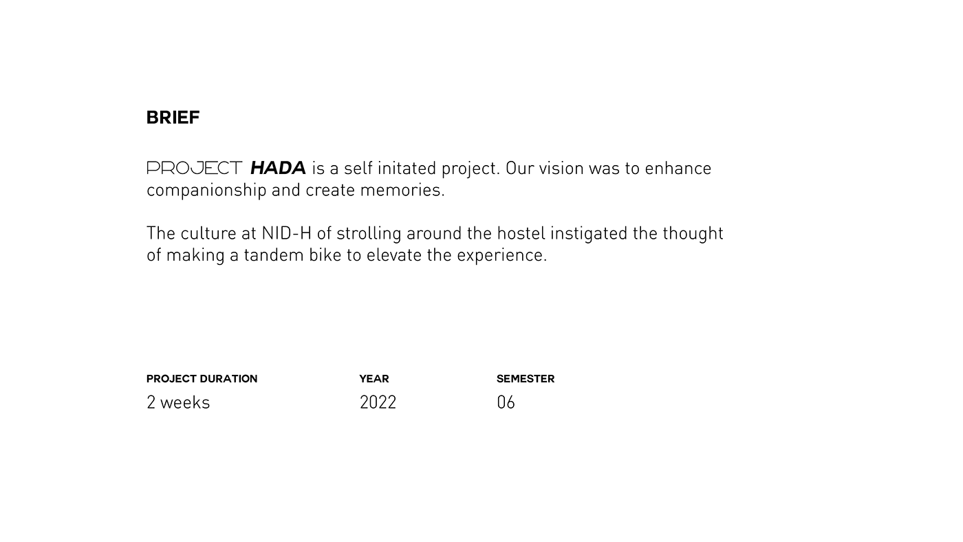 Hada，Double bicycle，Friendship，Incentives，