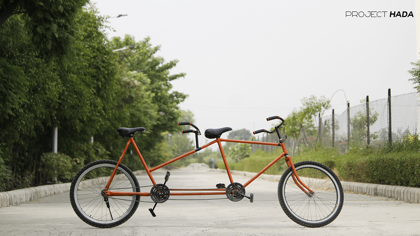 Hada，Double bicycle，Friendship，Incentives，