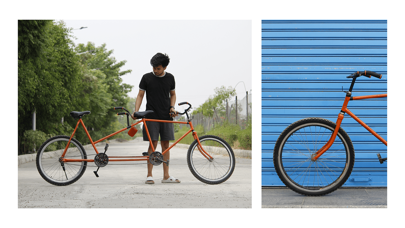 Hada，Double bicycle，Friendship，Incentives，