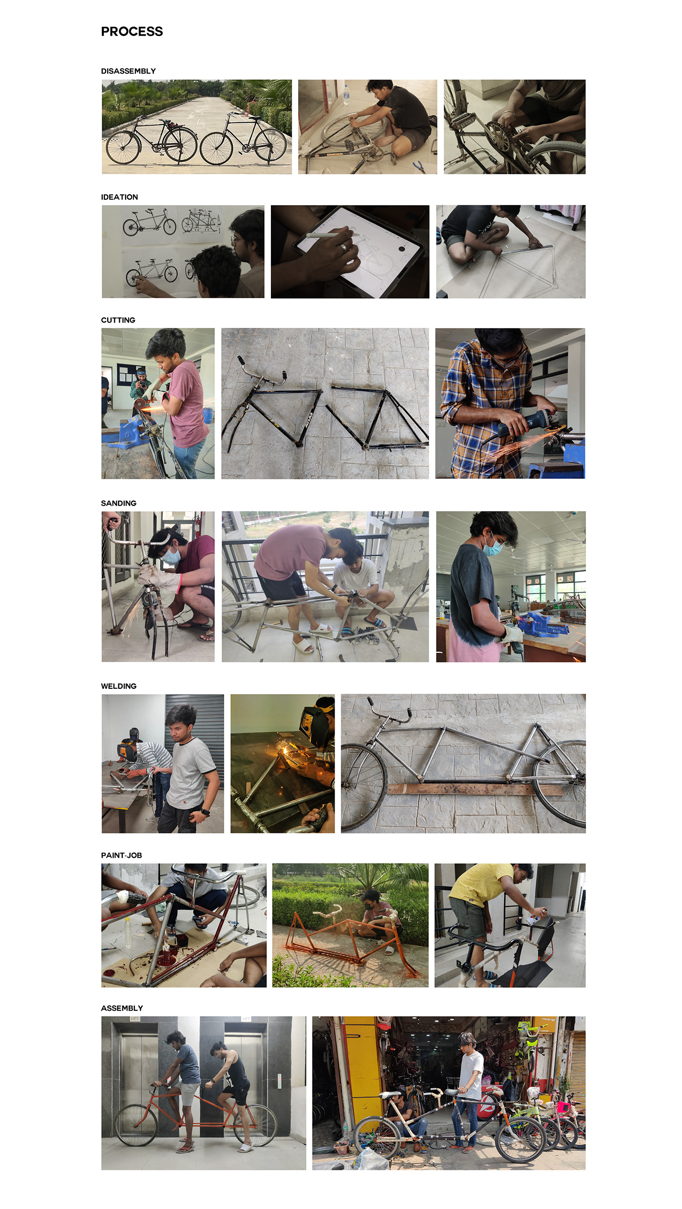 Hada，Double bicycle，Friendship，Incentives，