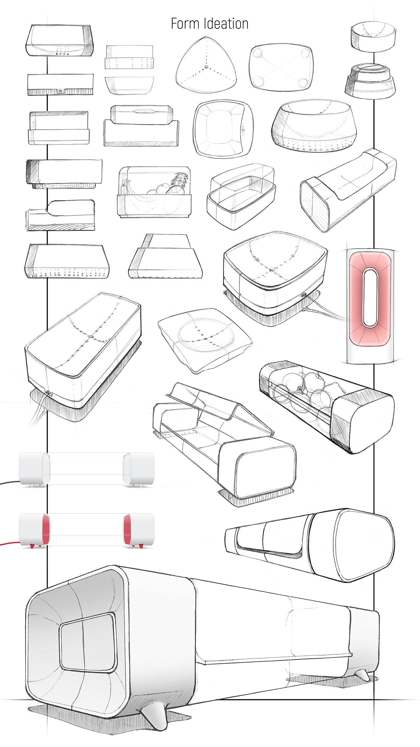 copy，product design，sketch，Fruit plate，