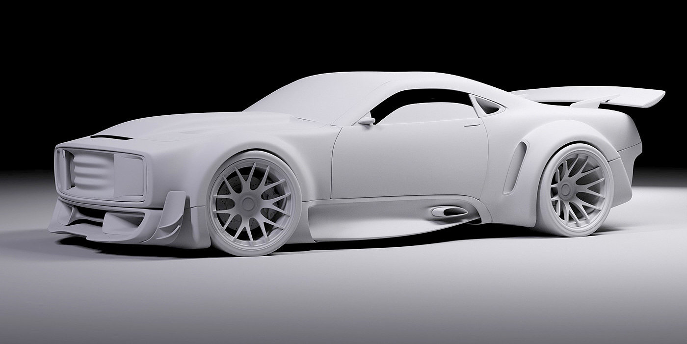 概念设计，汽车，Camaro，汽车设计，