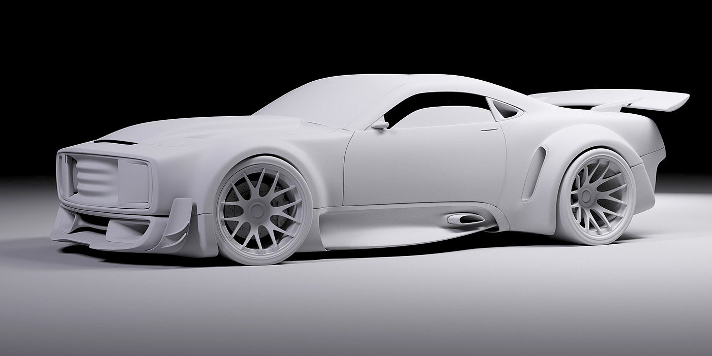 conceptual design，automobile，Camaro，Automobile design，