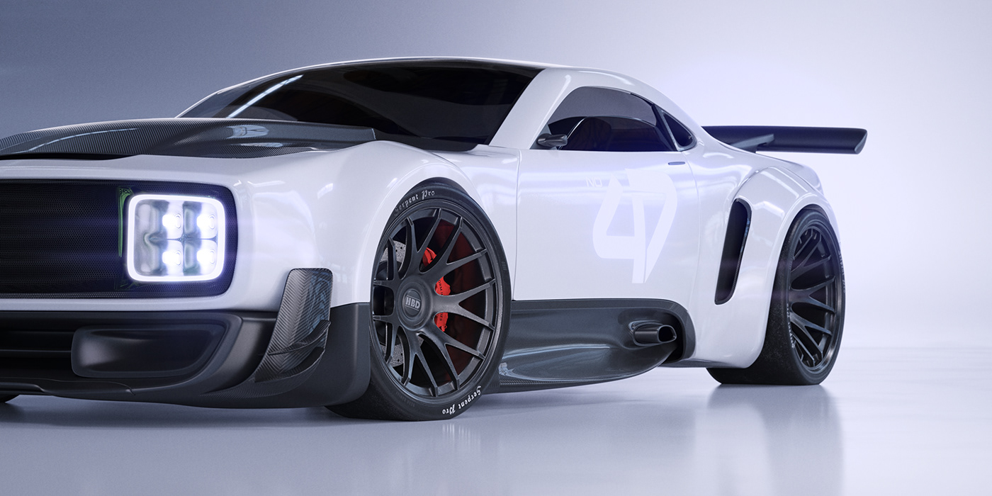 conceptual design，automobile，Camaro，Automobile design，