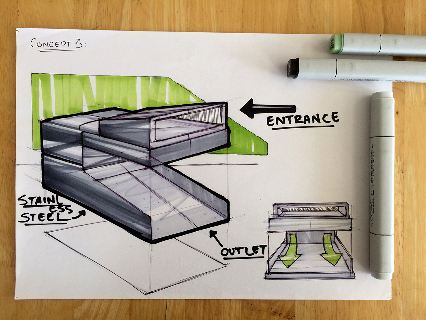 Hand drawn，marker pen，sketch，