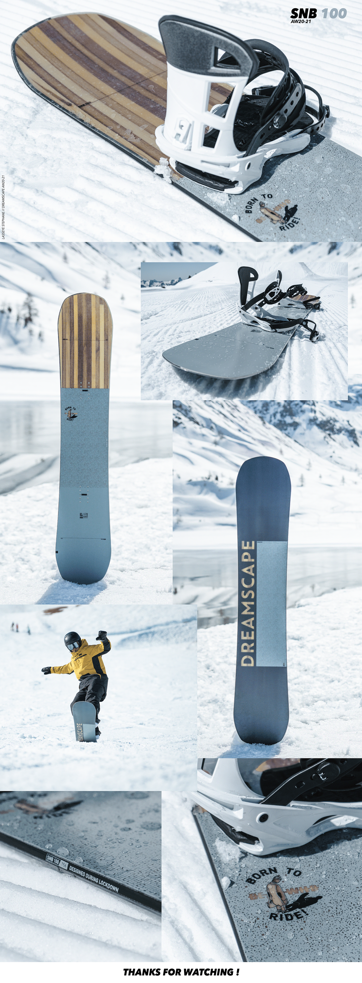 SNB 100，DREAMSCAPE，ski，Appearance design，