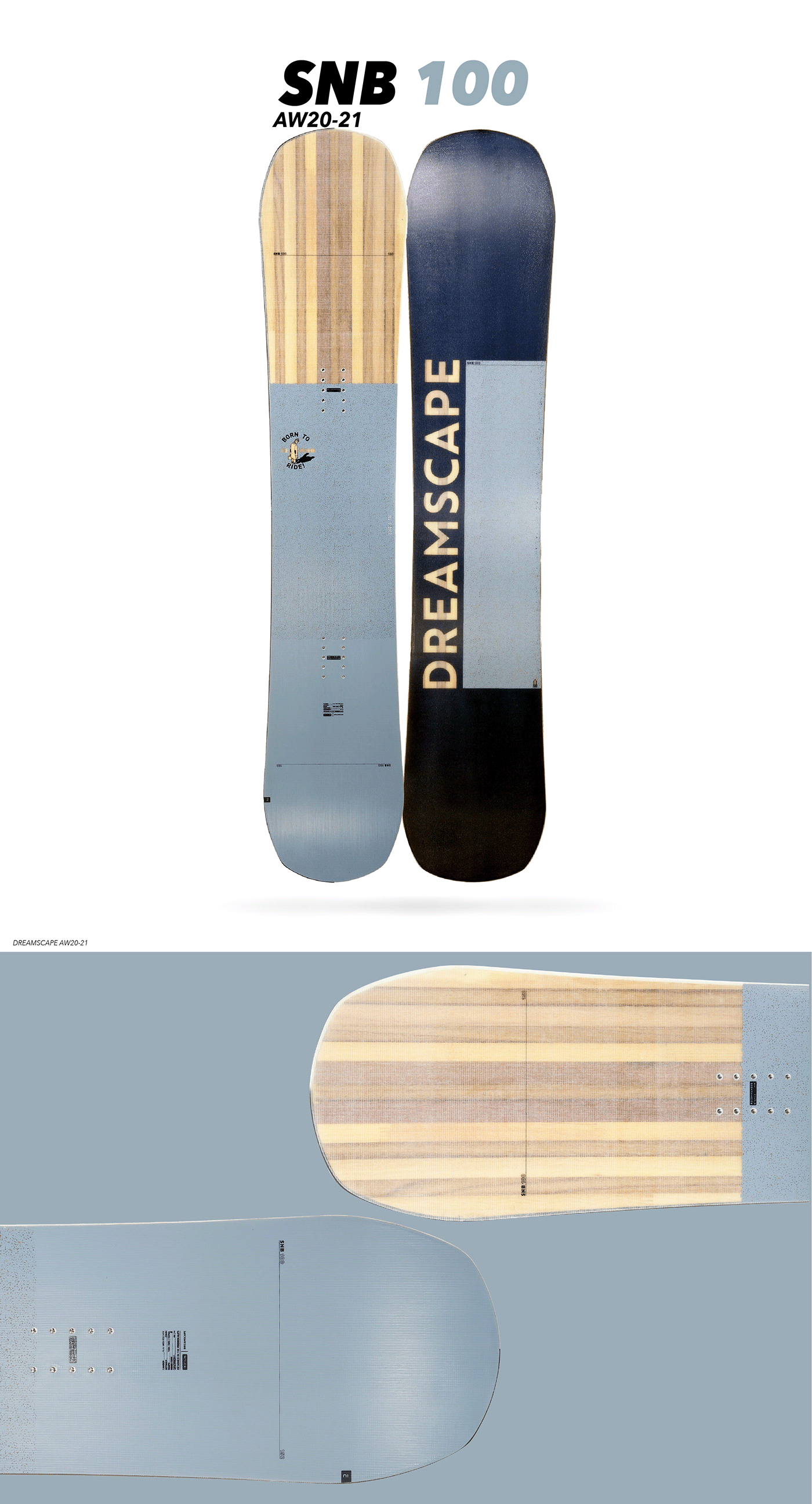 SNB 100，DREAMSCAPE，ski，Appearance design，