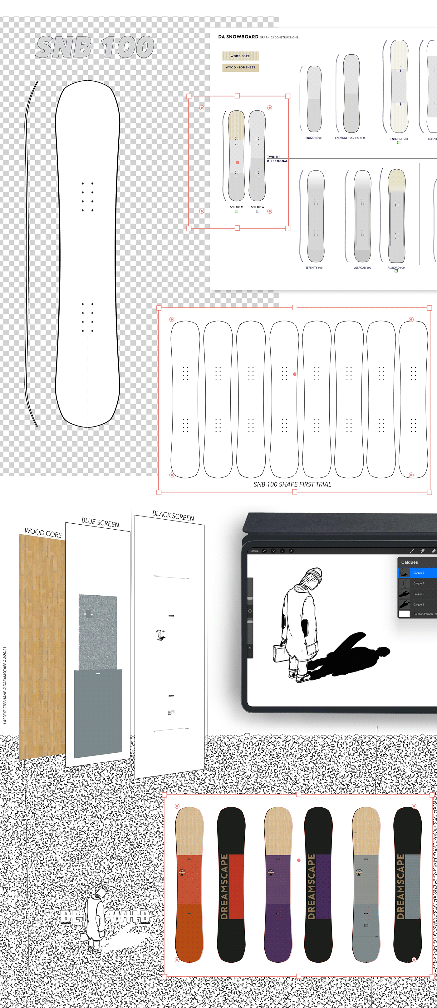 SNB 100，DREAMSCAPE，ski，Appearance design，