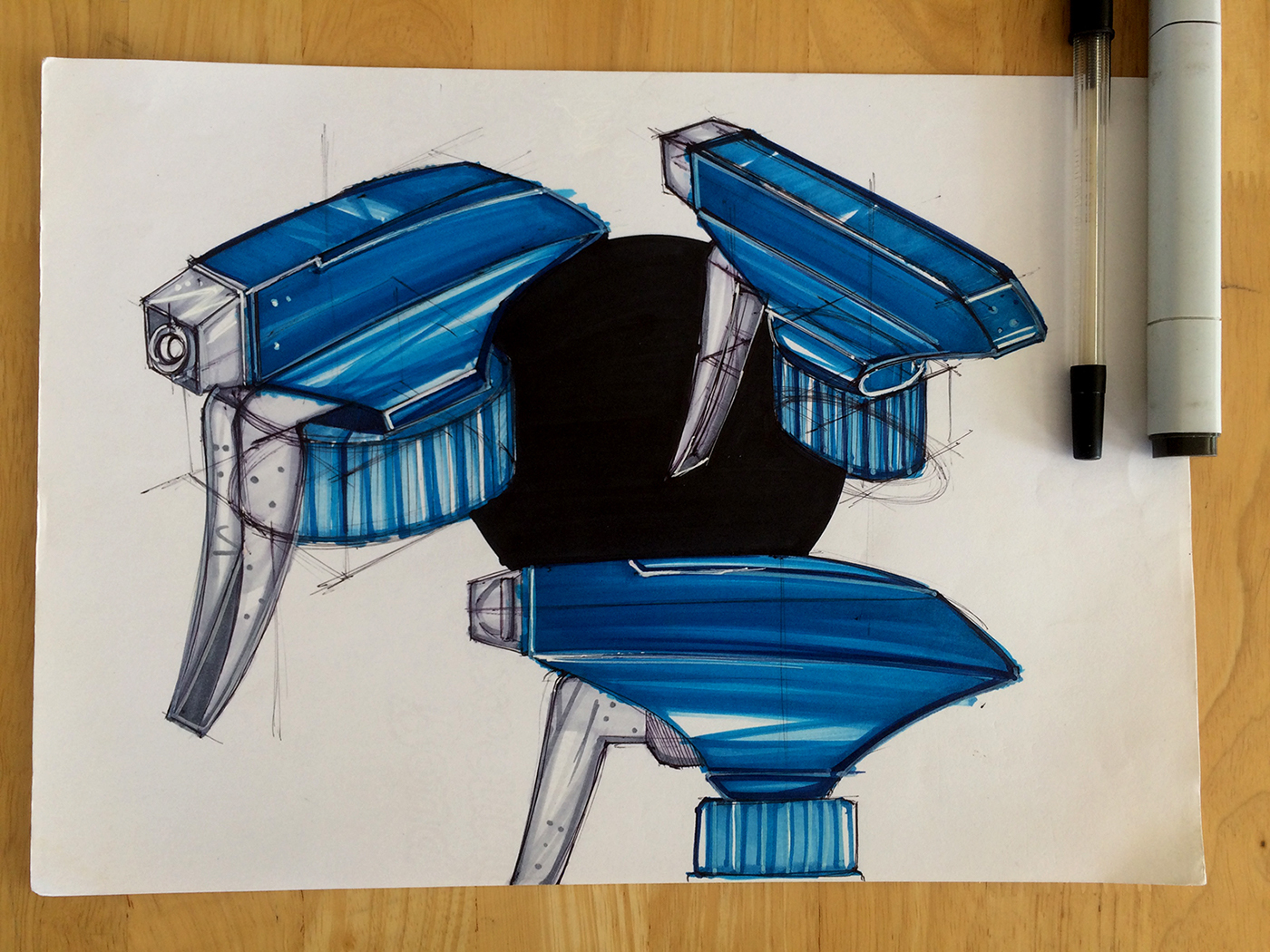 Hand drawn，marker pen，sketch，