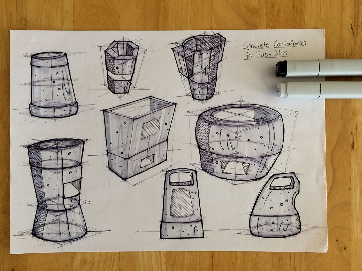 Hand drawn，marker pen，sketch，