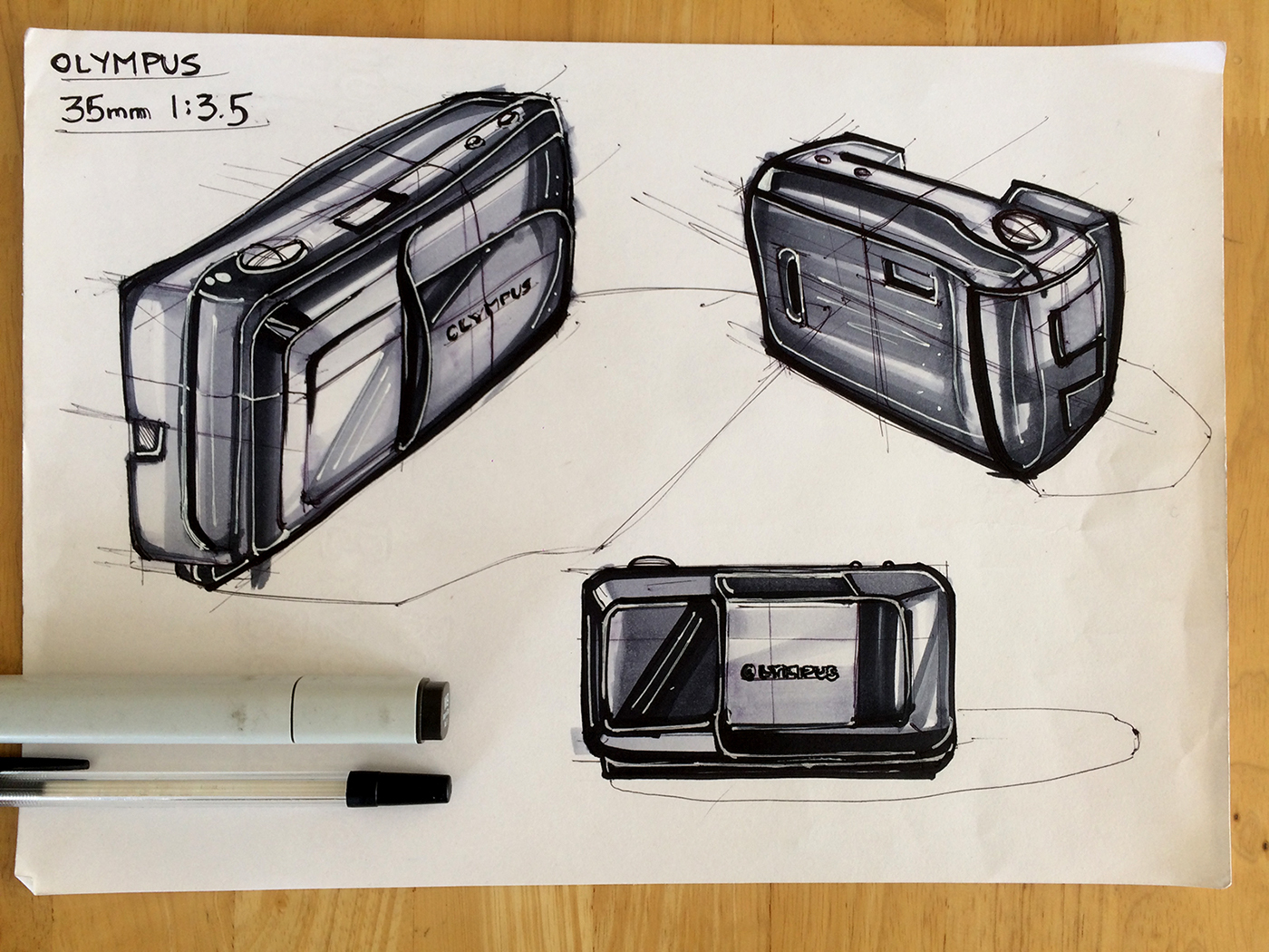 Hand drawn，marker pen，sketch，