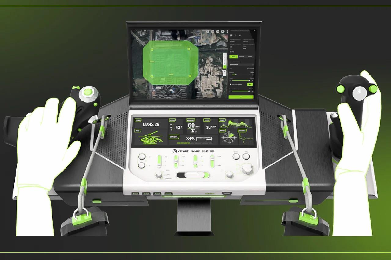 Appearance design，UAV controller，product design，