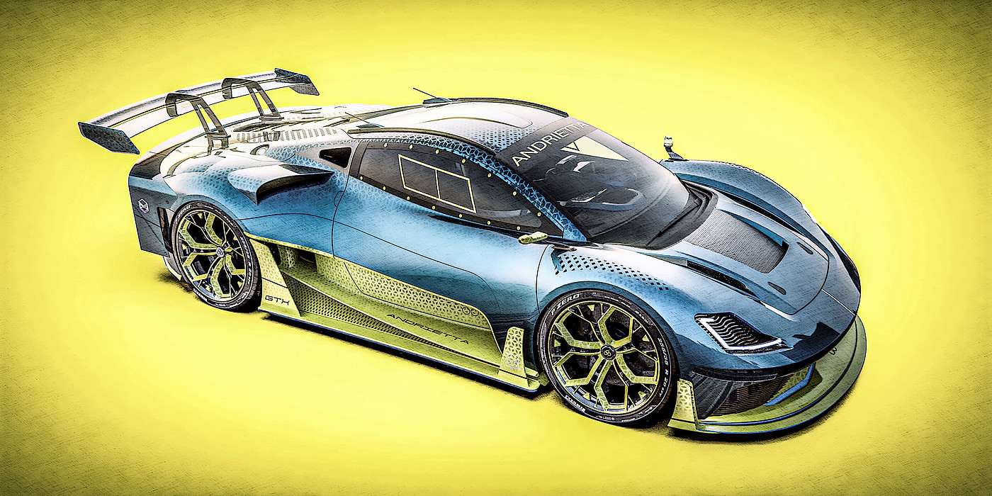 Andrietta GTX，conceptual design，vehicle，Sports car，