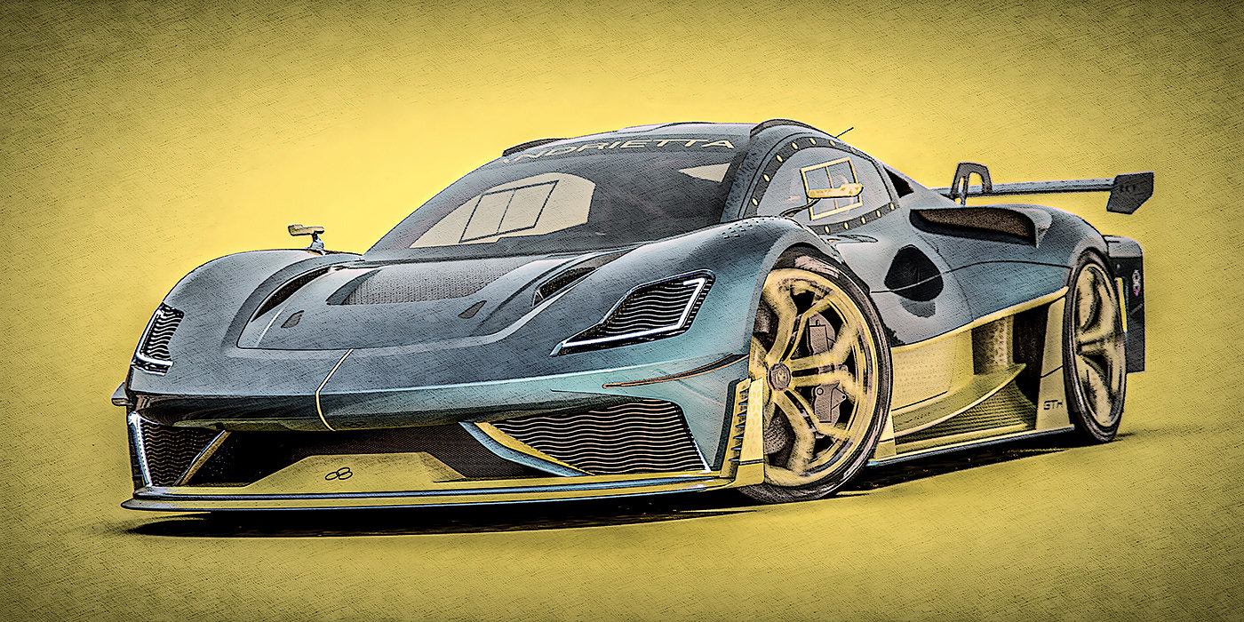 Andrietta GTX，conceptual design，vehicle，Sports car，