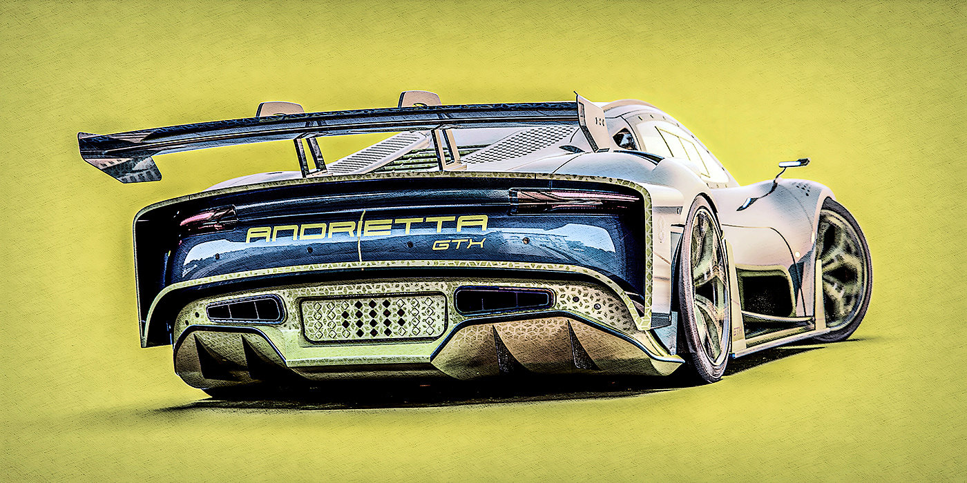 Andrietta GTX，conceptual design，vehicle，Sports car，
