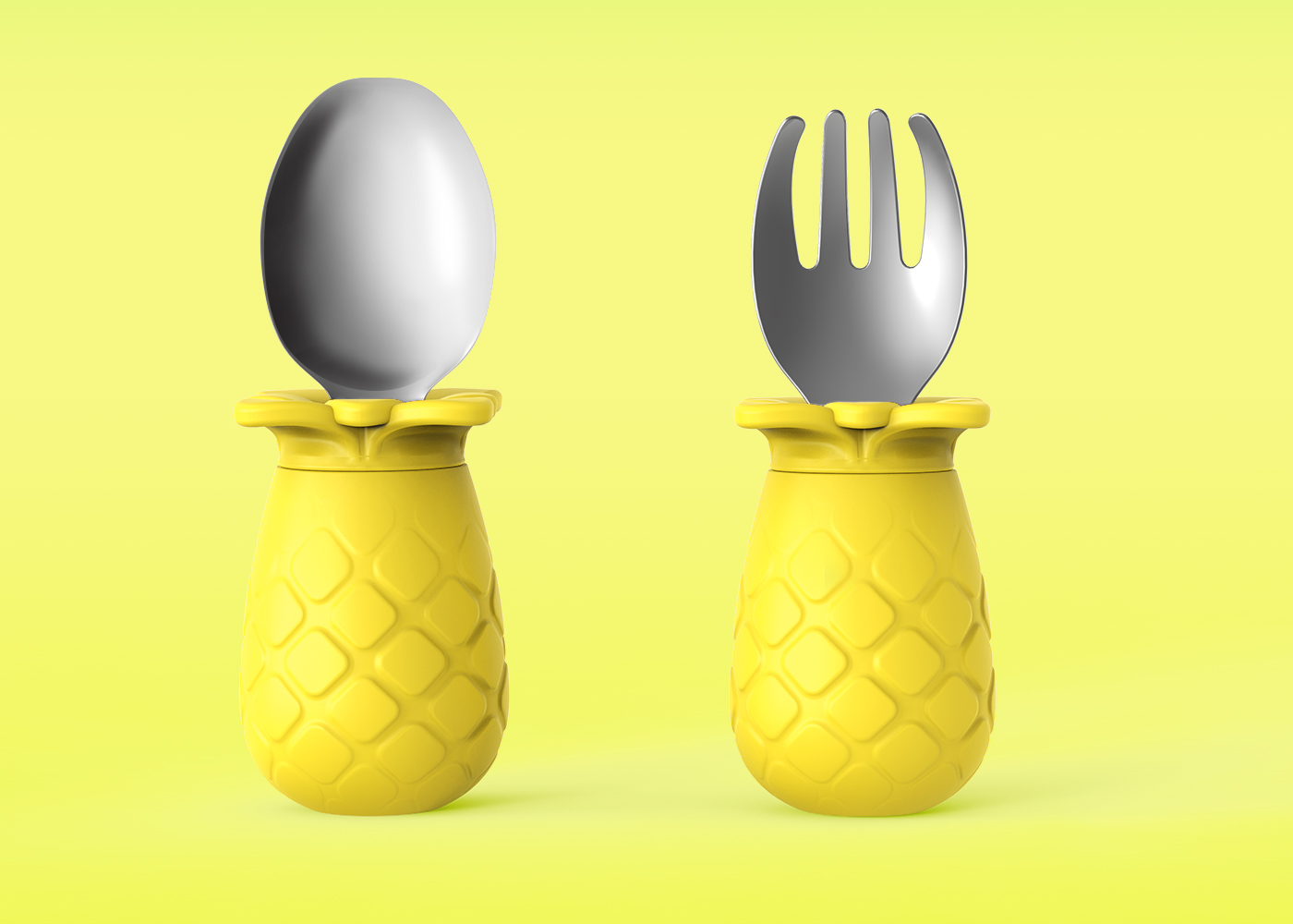 Children's fork spoon，Mother and baby，Infant child，product design，Young products，