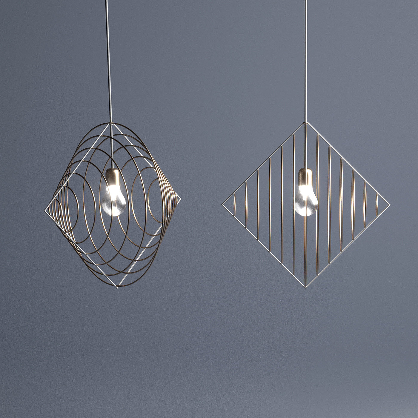 lamps and lanterns，Lighting tools，"Illusion" lamp，furniture，