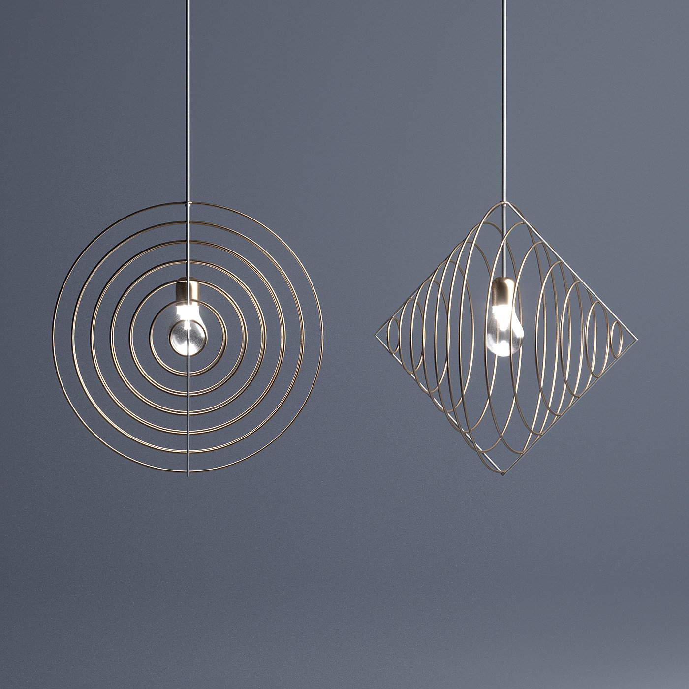 lamps and lanterns，Lighting tools，"Illusion" lamp，furniture，